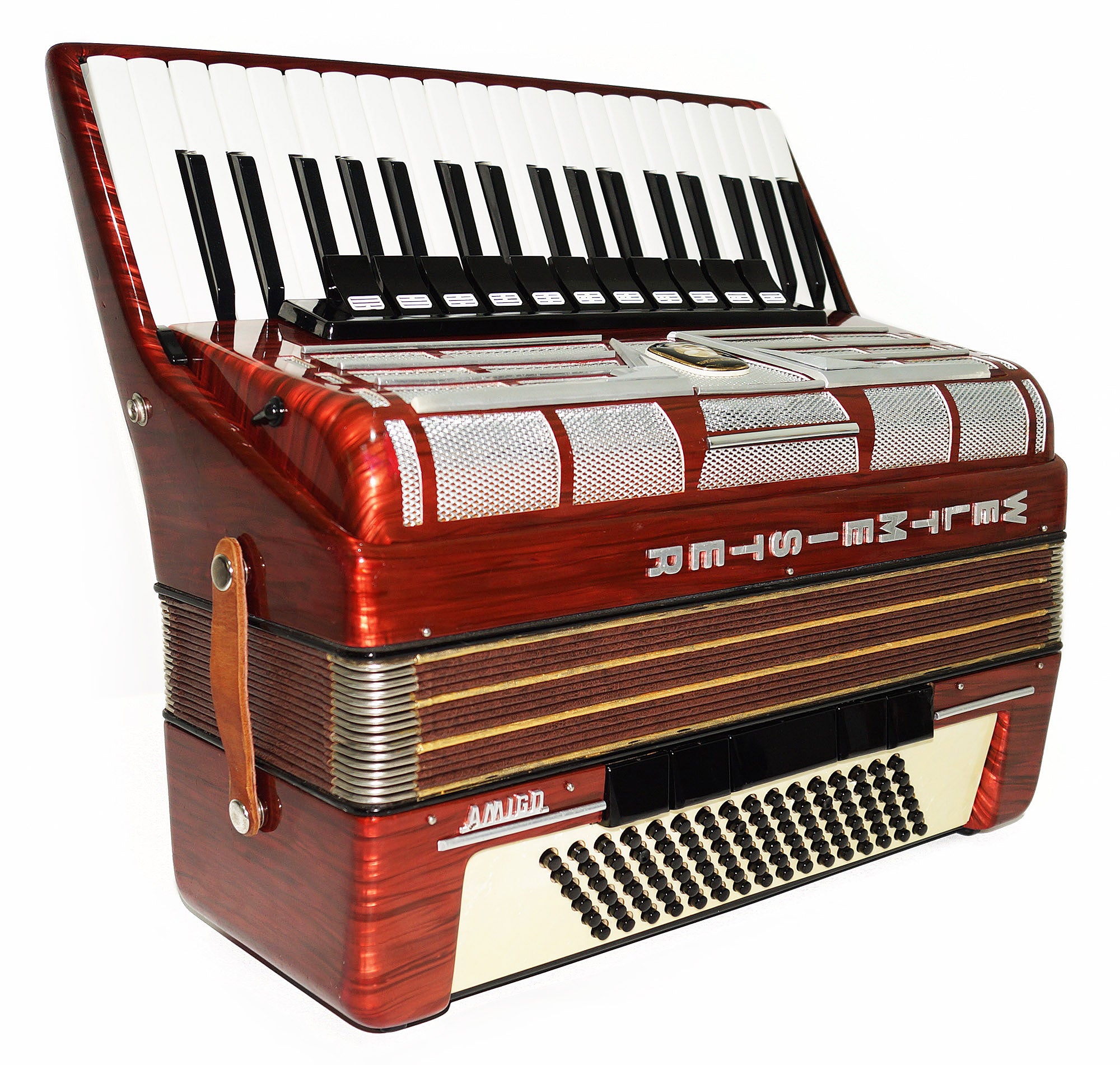 Weltmeister Amigo 96 Bass made in Germany Concert Piano Accordion New Straps Case 1928, Amazing Original Accordian, Excellent sound