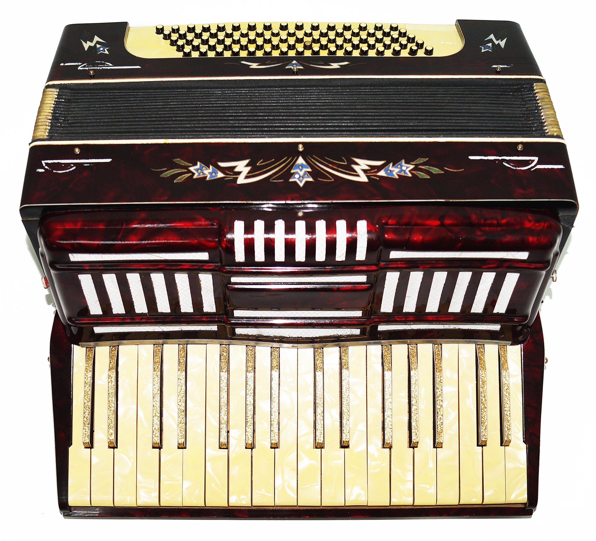 Vintage Klingenthal 80 Bass made in Germany Original Piano Accordion New Straps 1929, Bright and Quality sound.