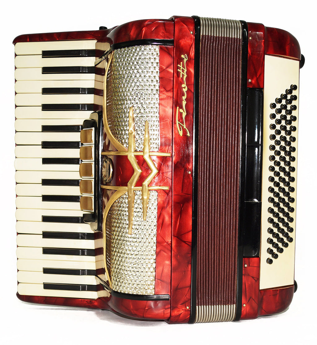 Original Firotti Accordion, made in Germany, 80 bass New Straps Amazing Sound 1937, Acordiones Musicales