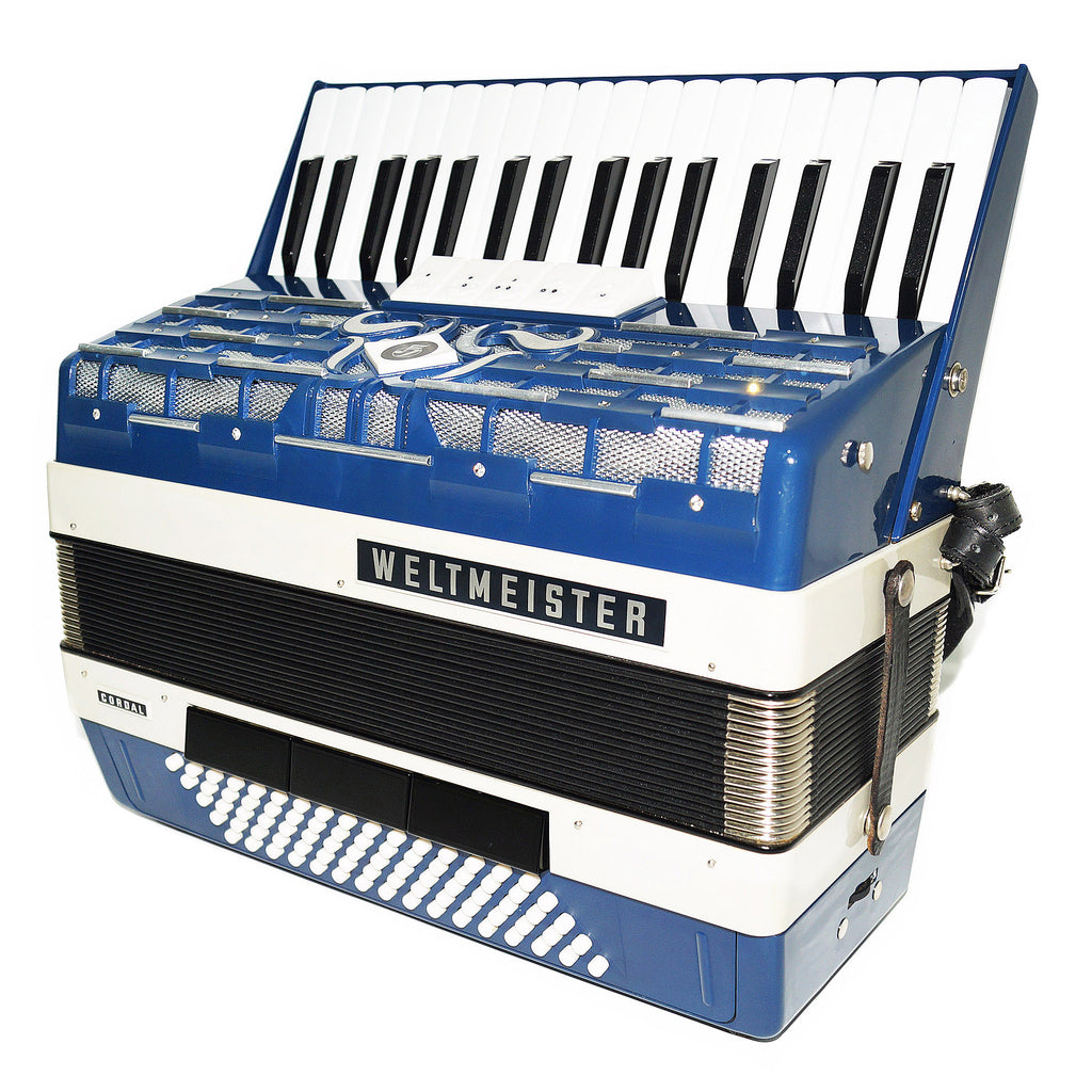 Buy Close to New! Rare Weltmeister Cordal 80 Bass German Original Accordion New Straps 1955, High Quality Musical Instrument Bright and Quality sound