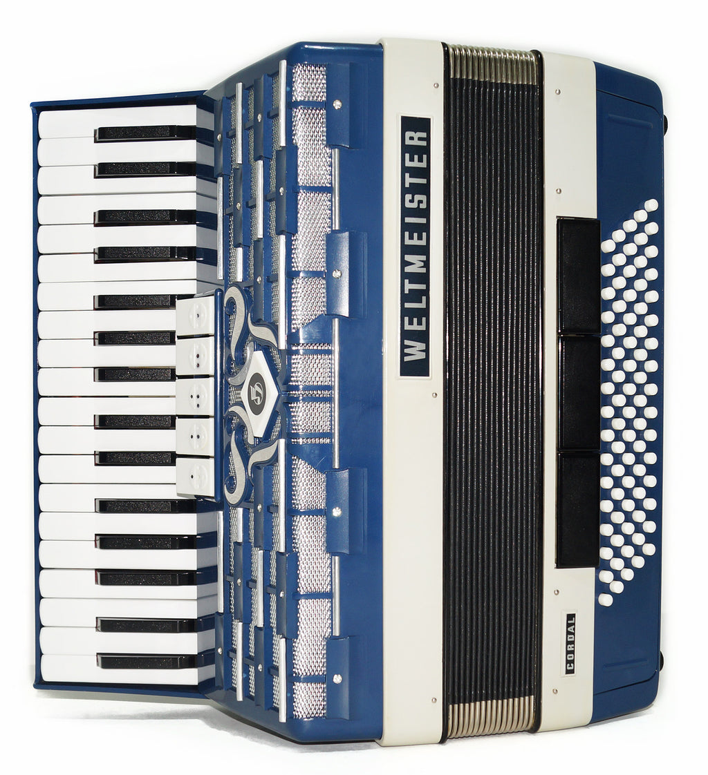 Buy Close to New! Rare Weltmeister Cordal 80 Bass German Original Accordion New Straps 1955, High Quality Musical Instrument Bright and Quality sound