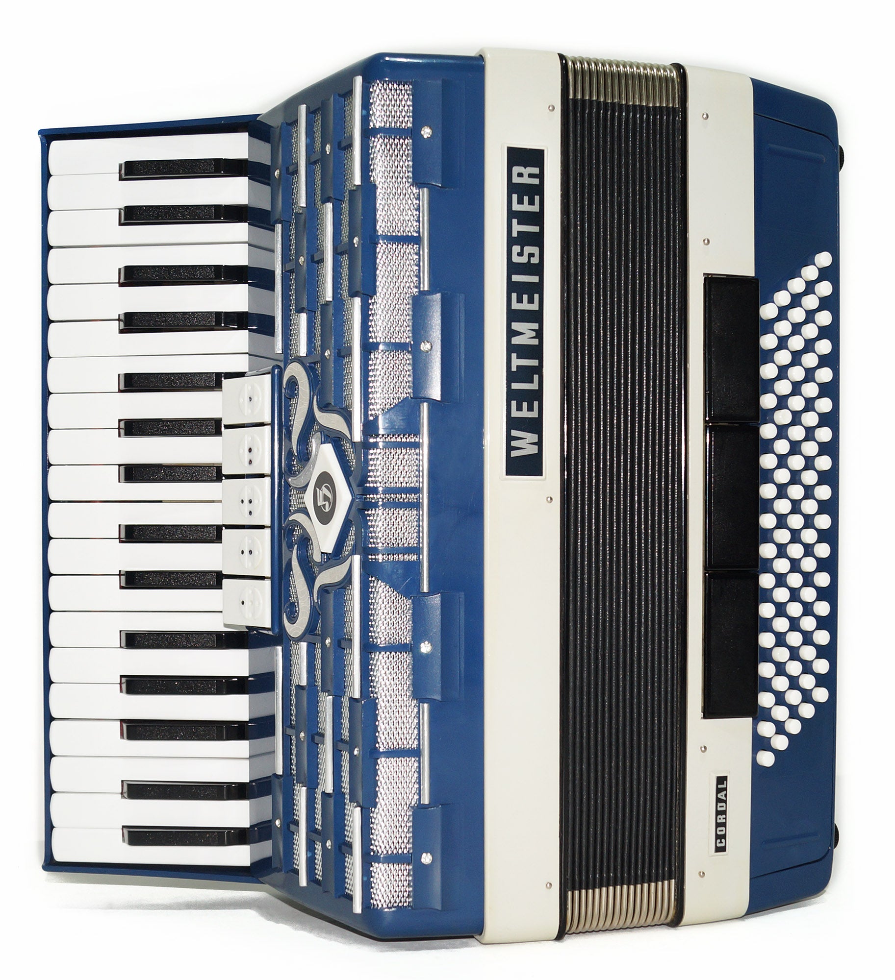 Buy Close to New! Rare Weltmeister Cordal 80 Bass German Original Accordion New Straps 1955, High Quality Musical Instrument Bright and Quality sound