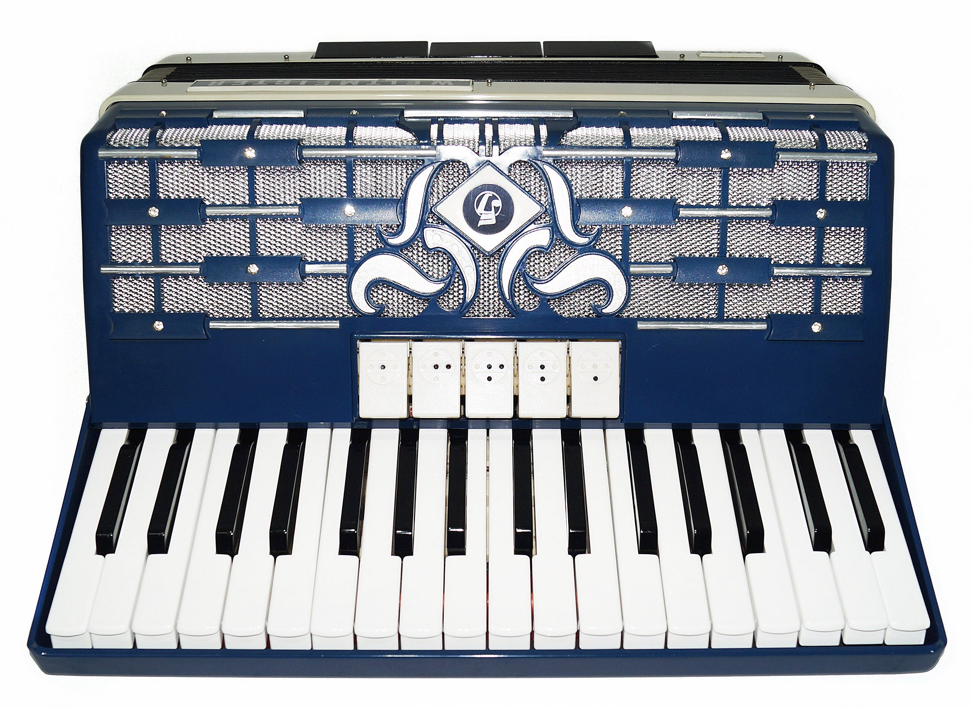 Buy Close to New! Rare Weltmeister Cordal 80 Bass German Original Accordion New Straps 1955, High Quality Musical Instrument Bright and Quality sound