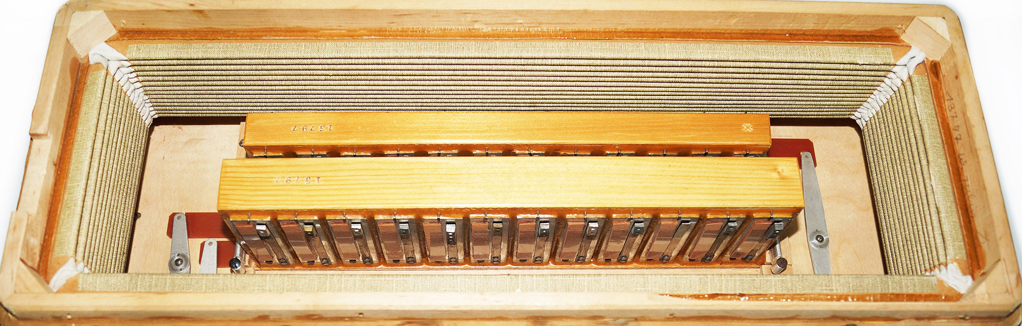 Original Royal Standard Concert Piano Accordion made in Germany New Straps Case 1990, Amazing and Powerful Sound! Top Class Rare Musical Instrument for Adults!