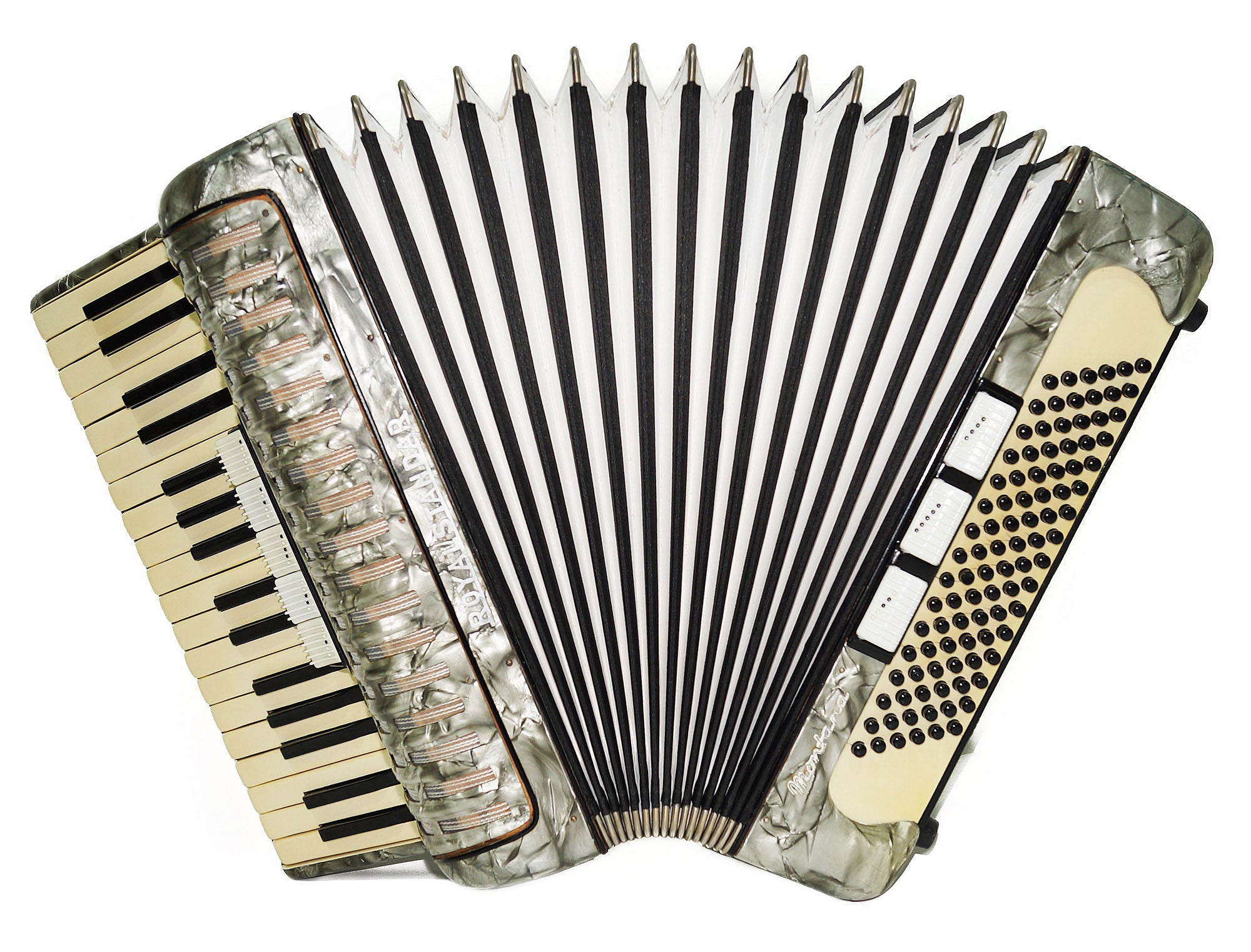 Vintage Royal Standard 96 Bass Piano Accordion made in Germany New Straps 1992, Amazing sound, High Quality Accordian.