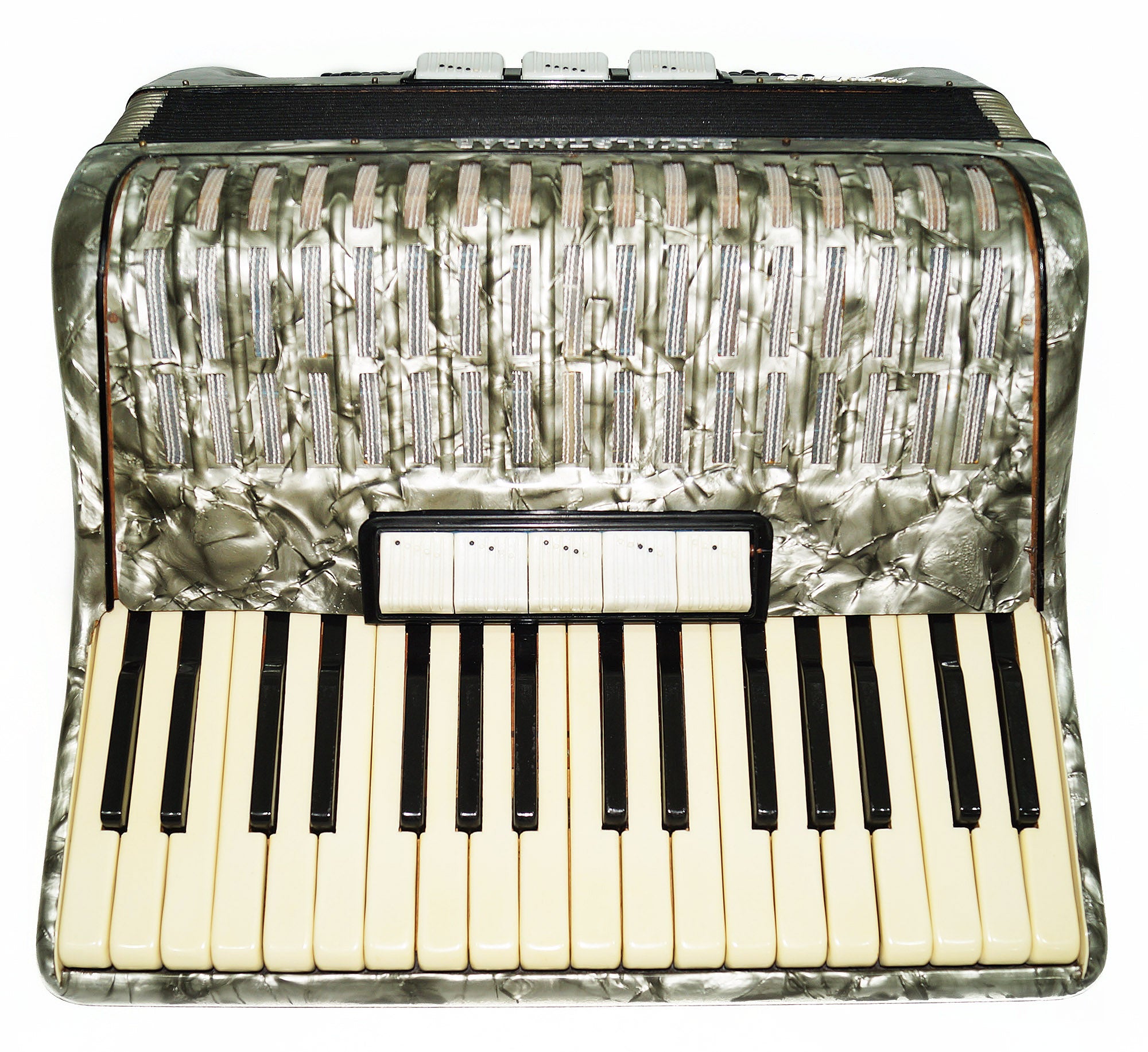 Vintage Royal Standard 96 Bass Piano Accordion made in Germany New Straps 1992, Amazing sound, High Quality Accordian.