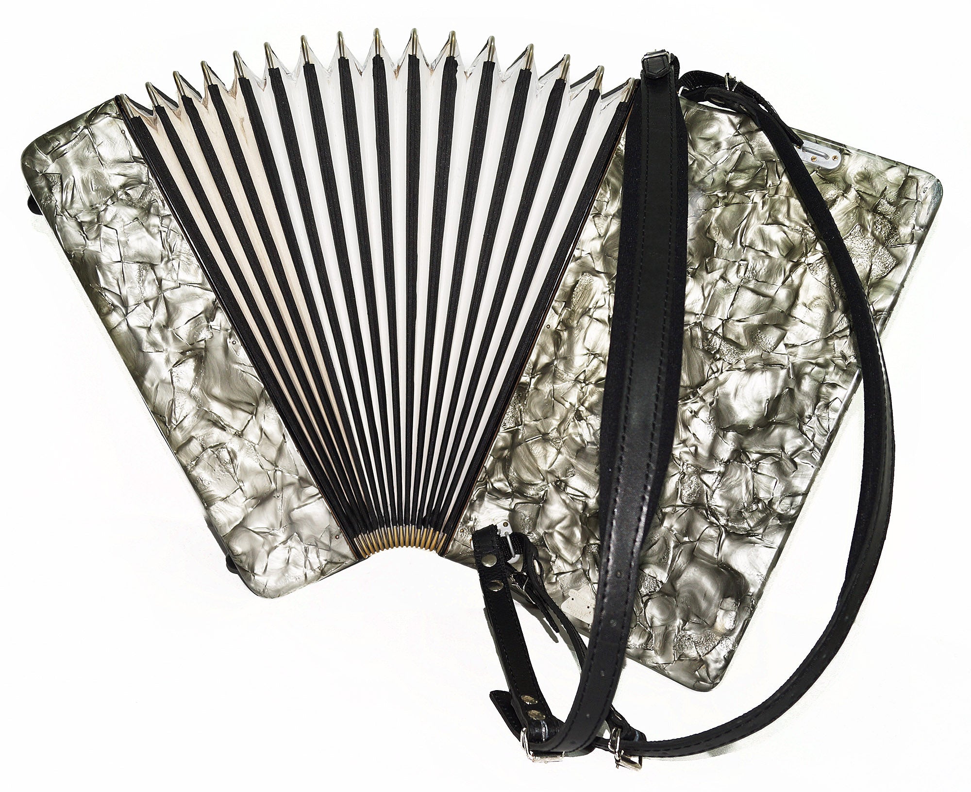 Vintage Royal Standard 96 Bass Piano Accordion made in Germany New Straps 1992, Amazing sound, High Quality Accordian.