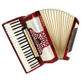 Horch Superior Full Size Original Concert Piano Accordion made in Germany New Straps Case 2035, Amazing Powerful Sound!
