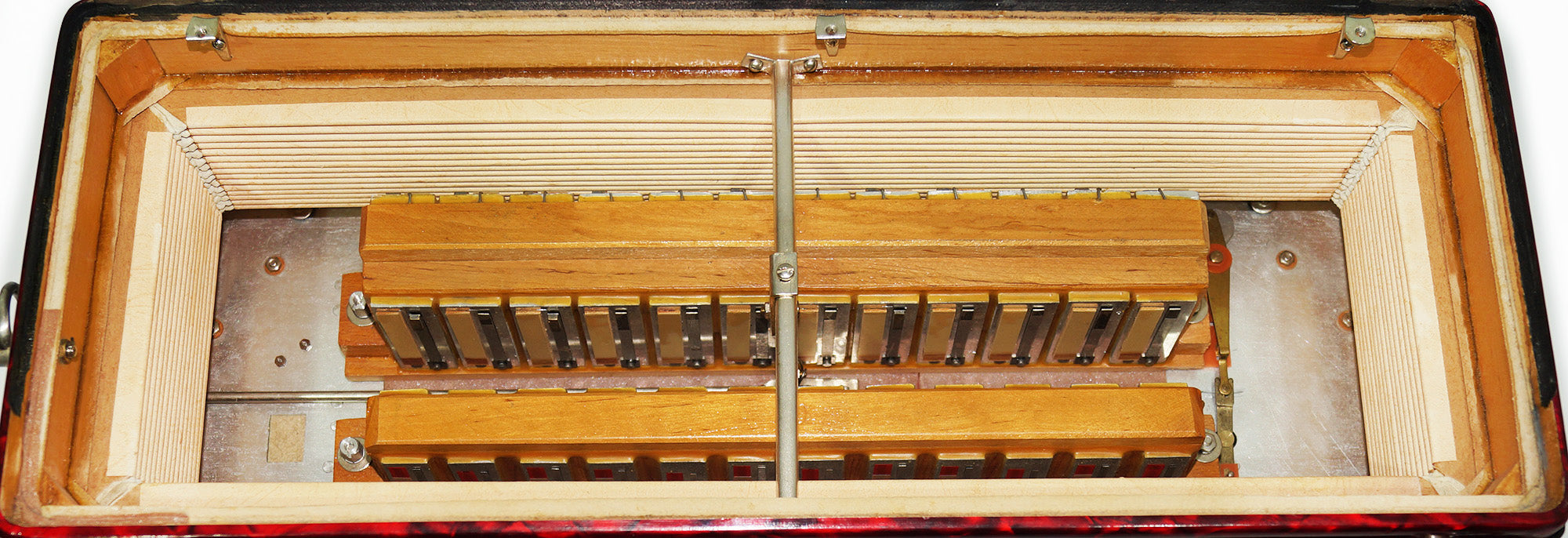 Horch Full Size Original Concert Piano Accordion made in Germany New Straps Case 2035, Amazing Powerful Sound! High Quality Musical Instrument for Adults!
