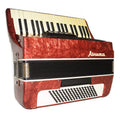 Vintage Klavierakkordeon Aelita 96 Bassknöpfe Made in UdSSR, inkl. neuer Gurte, Tastaturakkordeon! Voller und heller Klang! 2047