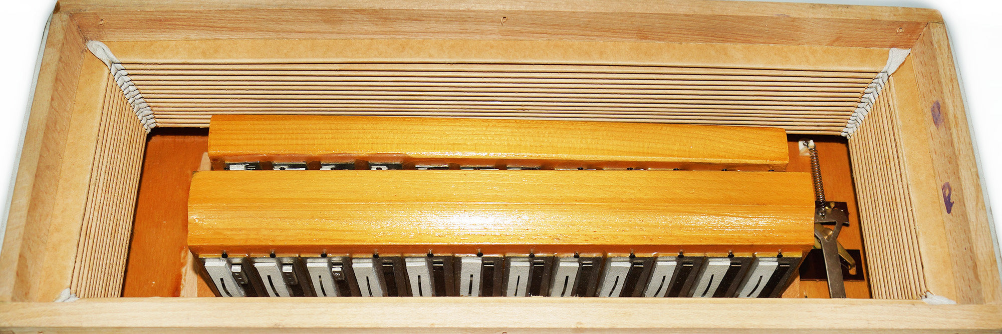 Piano Accordion Aelita 96 Bass Buttons made in USSR, incl New Straps 2047, Beautiful Keyboard Accordian! Rich and Bright sound!