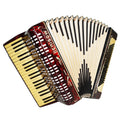 Vintage German Piano Accordion 120 Bass New Straps Amazing Sound 2195 Perfect Original Keyboard Acordian Wonderful Sound