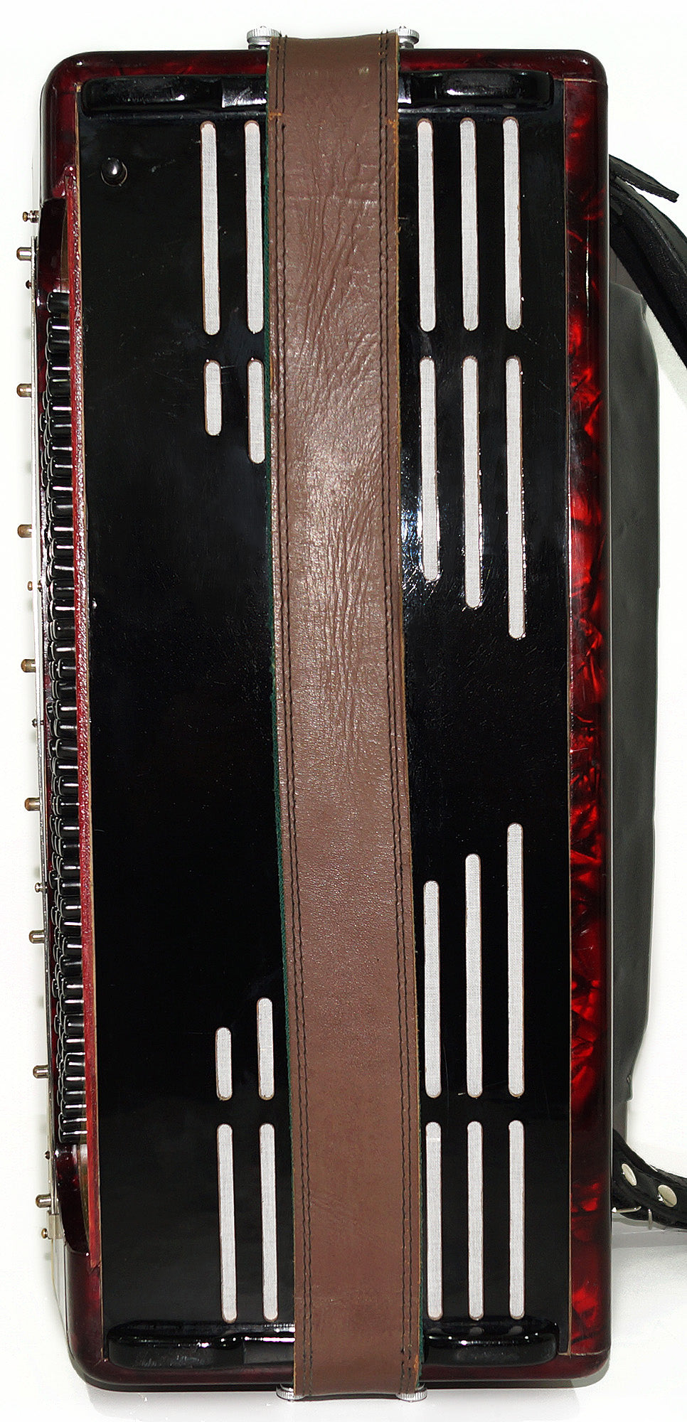 Vintage German Piano Accordion 120 Bass New Straps Amazing Sound 2195 Perfect Original Keyboard Acordian Wonderful Sound