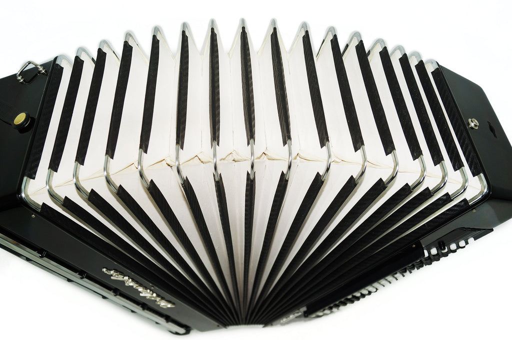 Weltmeister Consona Cassotto Piano Accordion with Converter Free Bass Stradella, New Straps and Soft Case, 2119, Great Professional Accordion Deep Gorgeous Sound!
