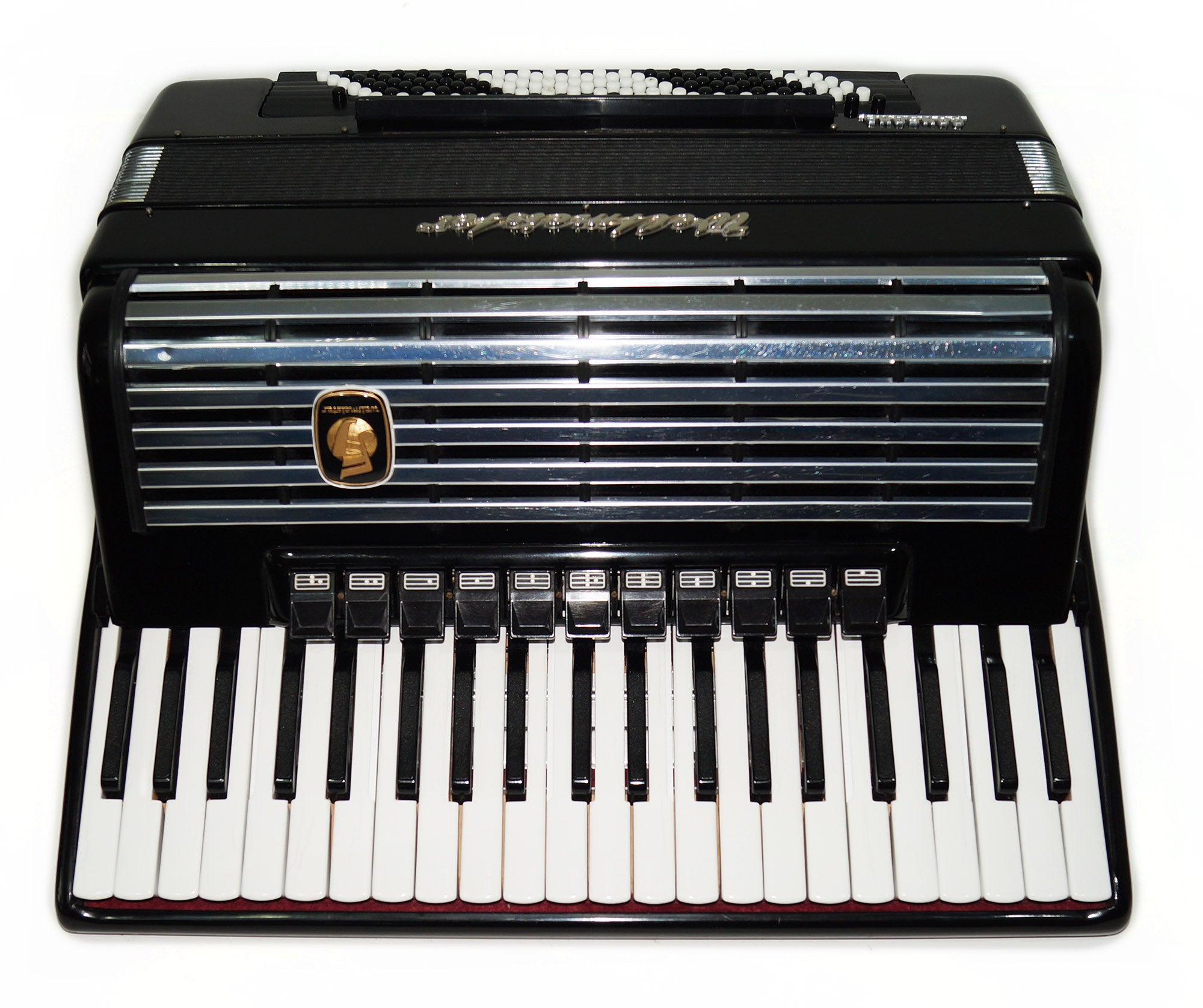 Weltmeister Consona Cassotto Piano Accordion with Converter Free Bass Stradella, New Straps and Soft Case, 2119, Great Professional Accordion Deep Gorgeous Sound!