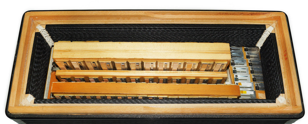 Weltmeister Consona Cassotto Piano Accordion with Converter Free Bass Stradella, New Straps and Soft Case, 2119, Great Professional Accordion Deep Gorgeous Sound!