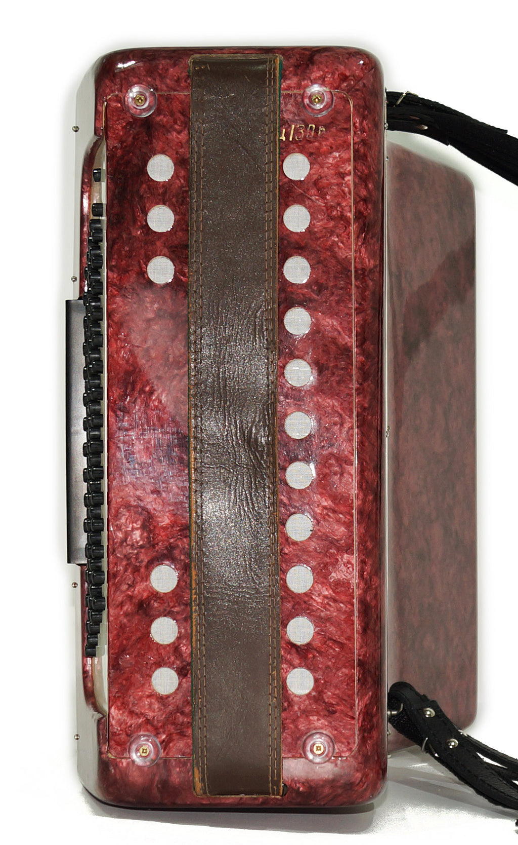 Piano Accordion Ariya 80 Bass Buttons New Straps 2142, Very Beautiful Keyboard Accordian! Wonderful sound!