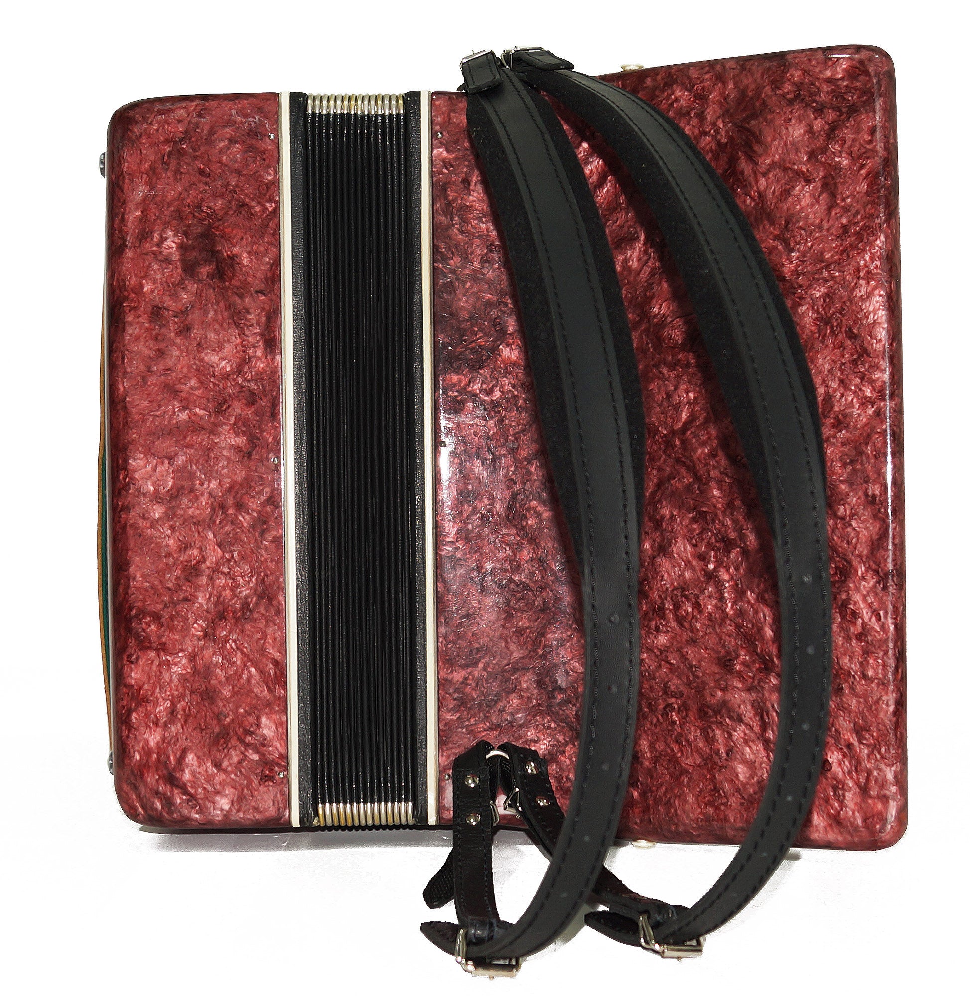 Piano Accordion Ariya 80 Bass Buttons New Straps 2142, Very Beautiful Keyboard Accordian! Wonderful sound!