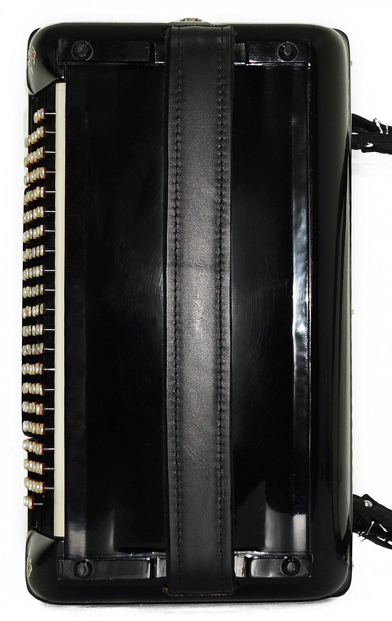 Crucianelli Brevis made in Italy, Rare 5 Rows Button Accordion B Griff, New Straps 2154, Amazing Rich and Powerful sound!