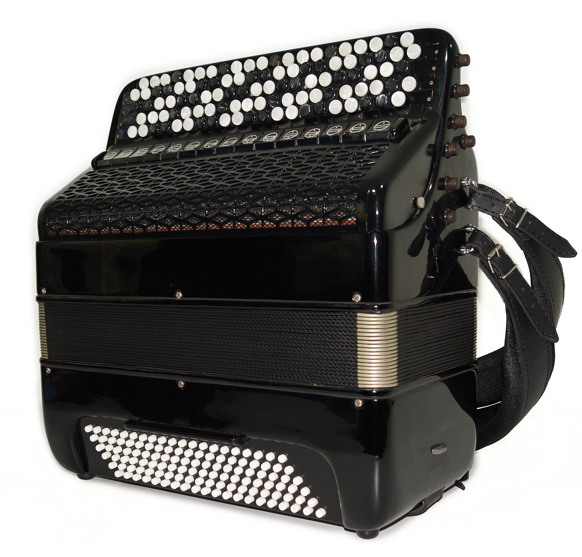 Jupiter Lux Button Accordion Concert Russian Bayan Double Cassotto Converter Free Bass 2127, The Best Professional Musical Instrument!