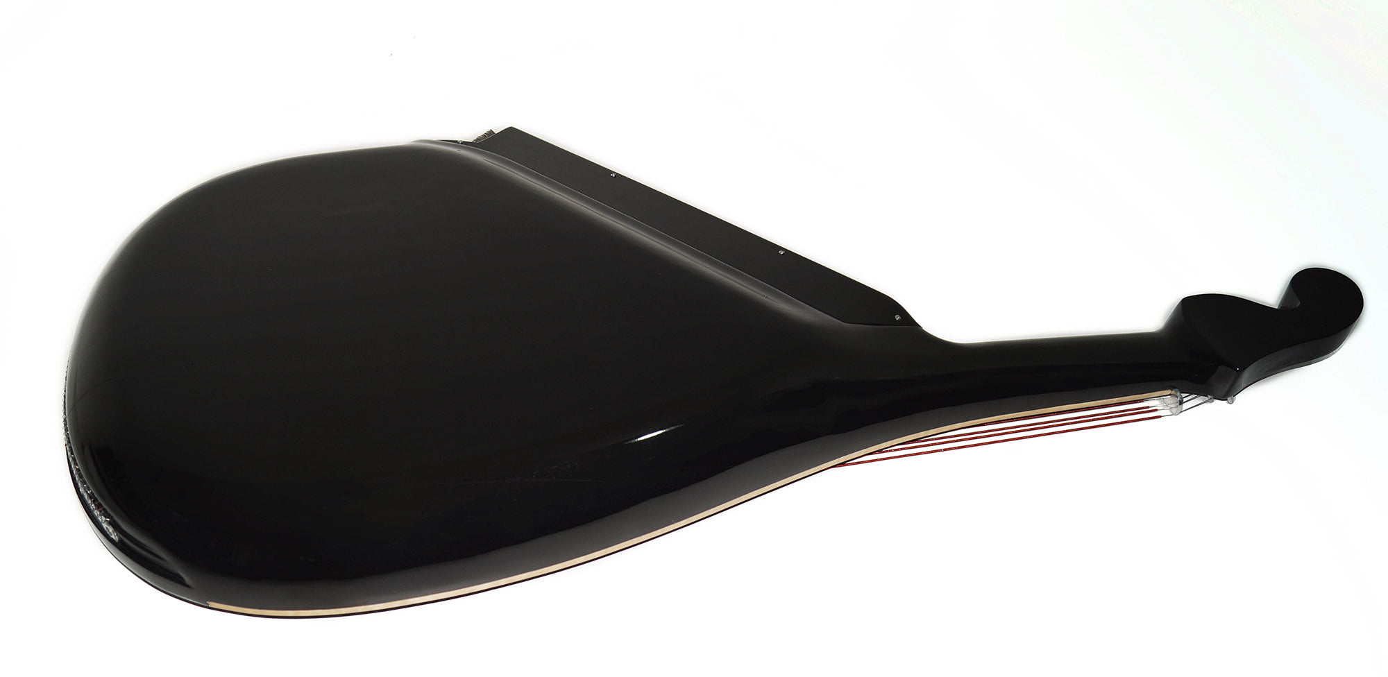 New Lviv Bandura with Levers 63 Strings Folk Musical Instrument Chernigiv Type Black, made in Ukraine Amazing Sound!