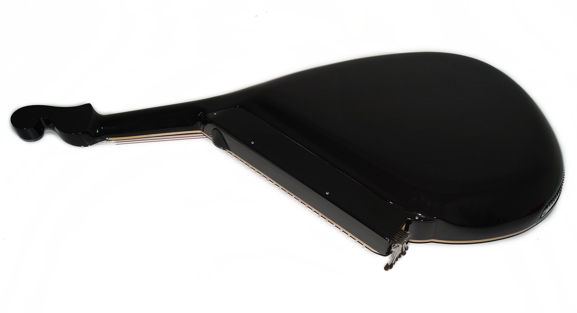 New Lviv Bandura with Levers 63 Strings Folk Musical Instrument Chernigiv Type Black, made in Ukraine Amazing Sound!