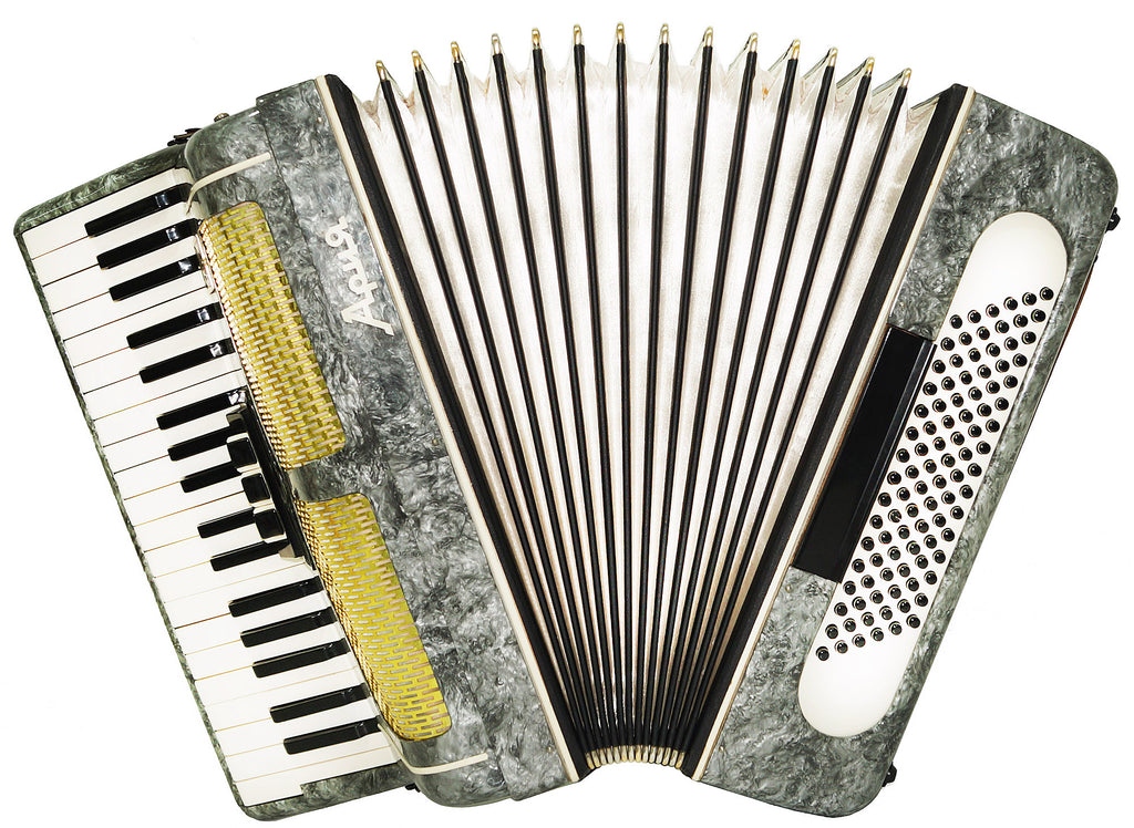 Piano Accordion Ariya 96 Bass Buttons Original Keyboard Accordian New Straps 2174, Wonderful sound!