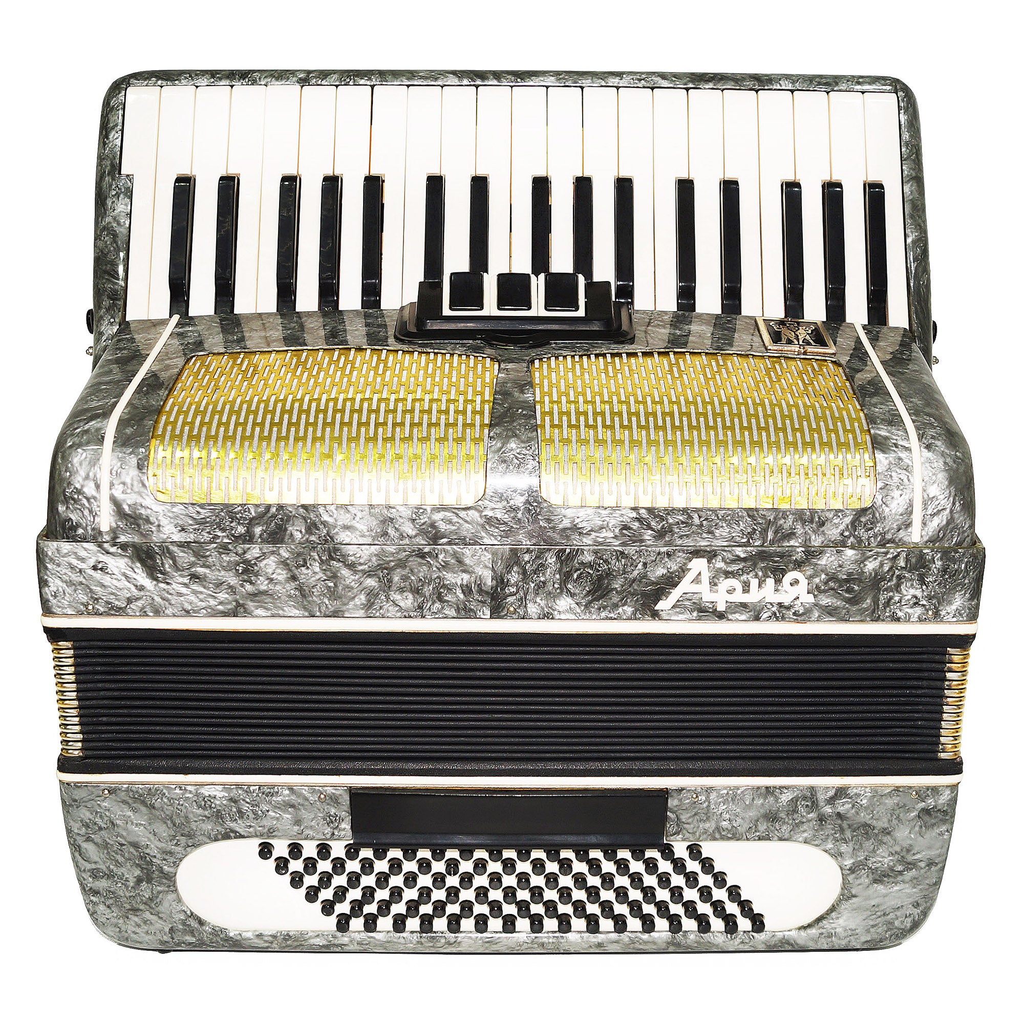Piano Accordion Ariya 96 Bass Buttons Original Keyboard Accordian New Straps 2174, Wonderful sound!