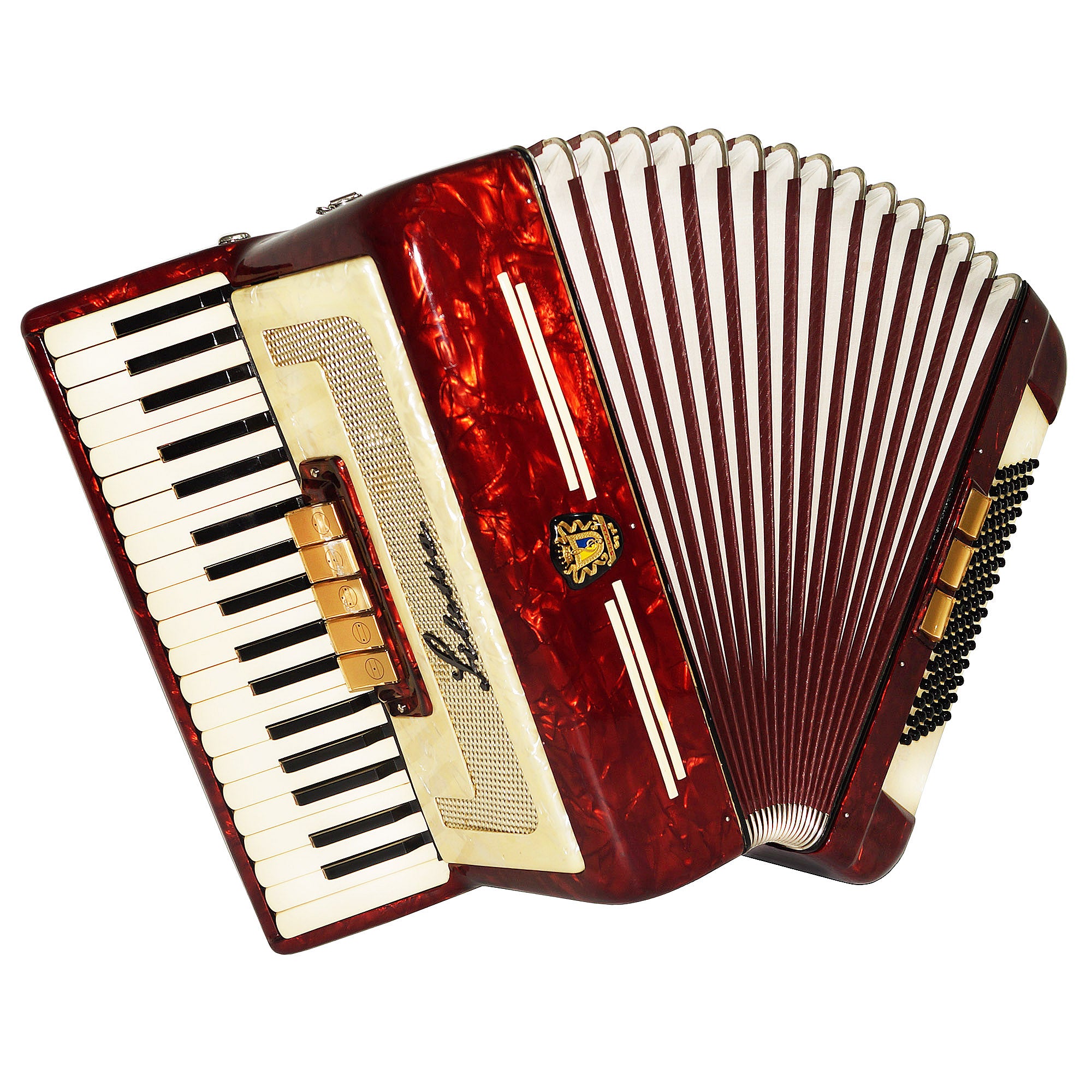 Vintage Piano Accordion Silatta made in Germany 96 Bass Buttons New Straps 2176, Amazing sound, Acordiones Musicales para Adultos