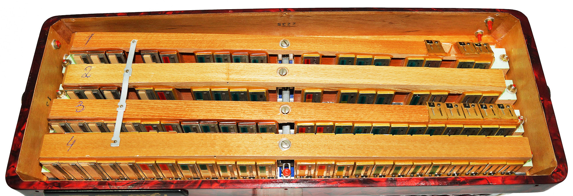 Barcarole Prominenz Piano Accordion made in Germany 120 Bass Buttons New Straps Case 2180, Powerful sound, Accordian for Adults