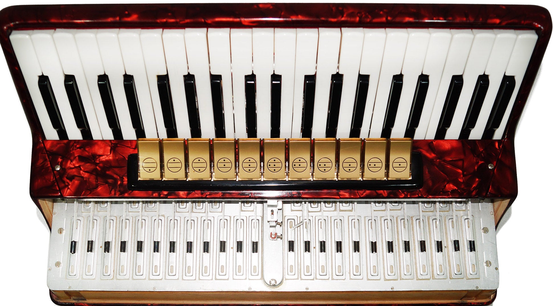Barcarole Prominenz Piano Accordion made in Germany 120 Bass Buttons New Straps Case 2180, Powerful sound, Accordian for Adults