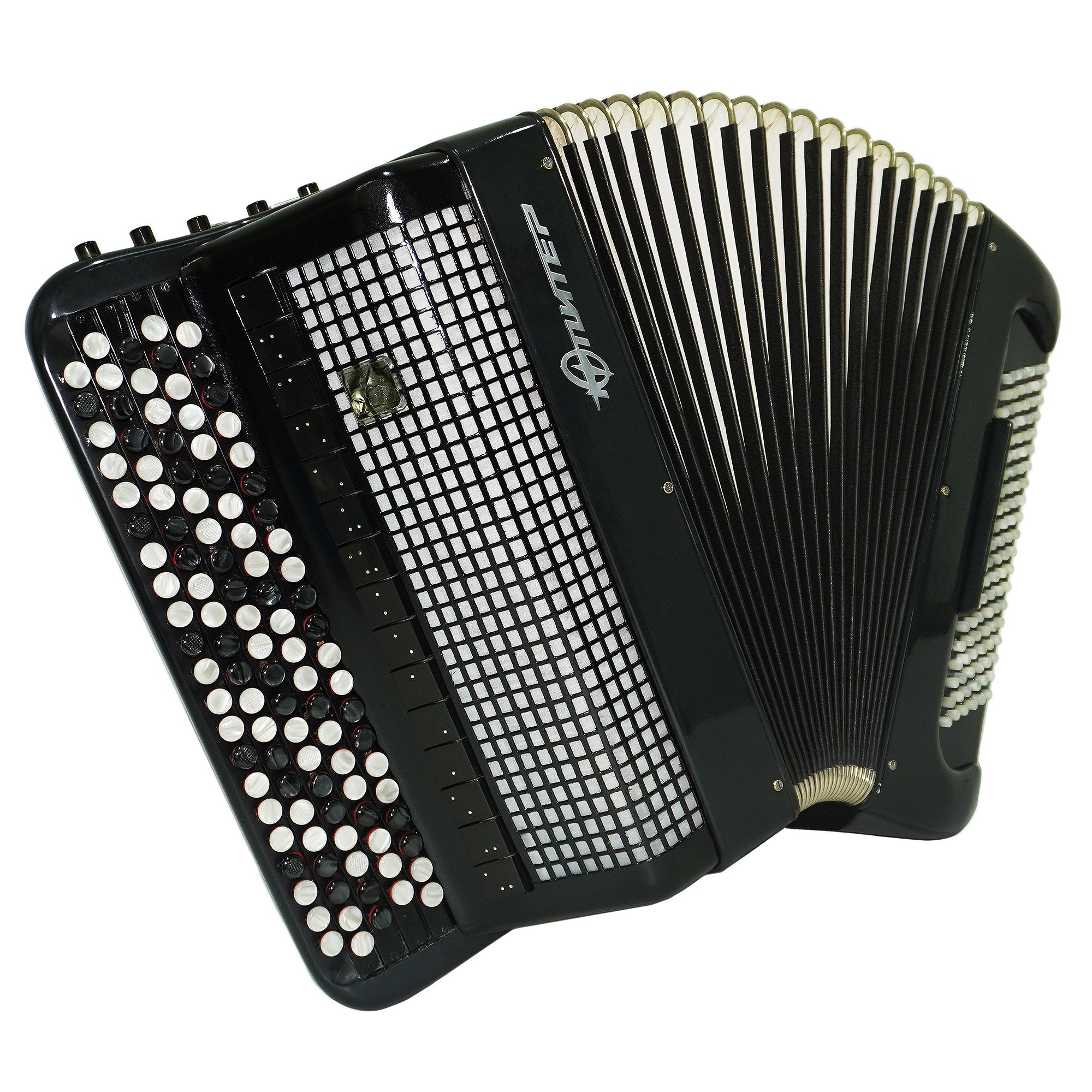 Bayan Jupiter Lux Russian Button Accordion Double Cassotto Converter Баян Юпитер 2213, The Best Concert Professional Bayan! Amazing Deep and Rich Sound!