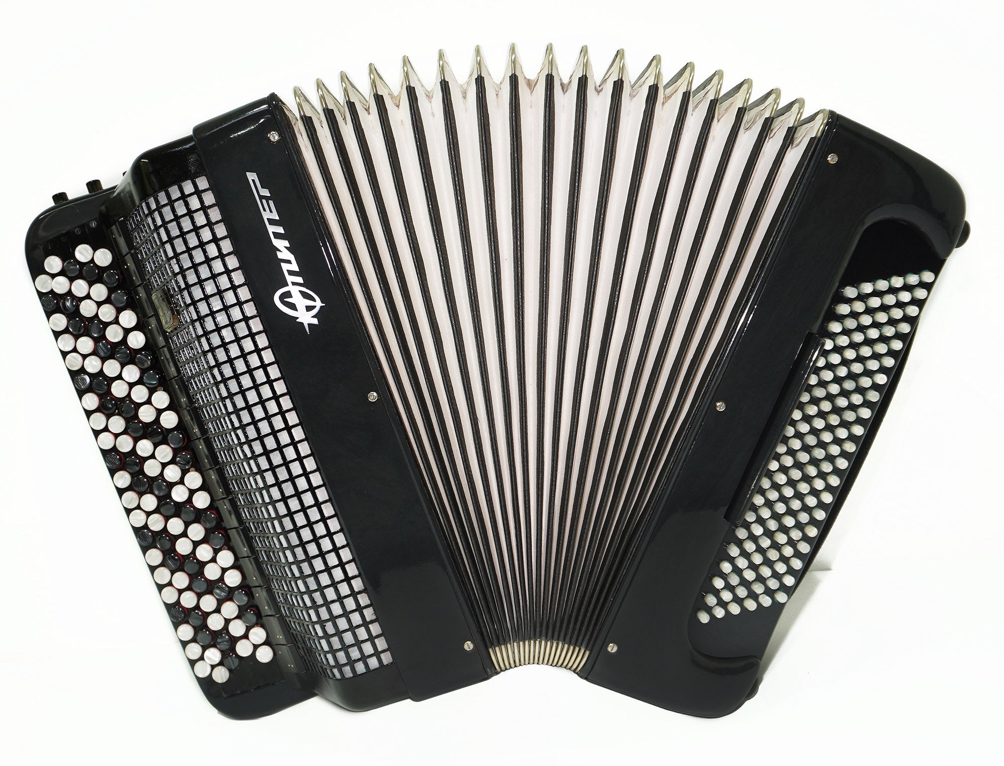 Bayan Jupiter Lux Russian Button Accordion Double Cassotto Converter Баян Юпитер 2213, The Best Concert Professional Bayan! Amazing Deep and Rich Sound!