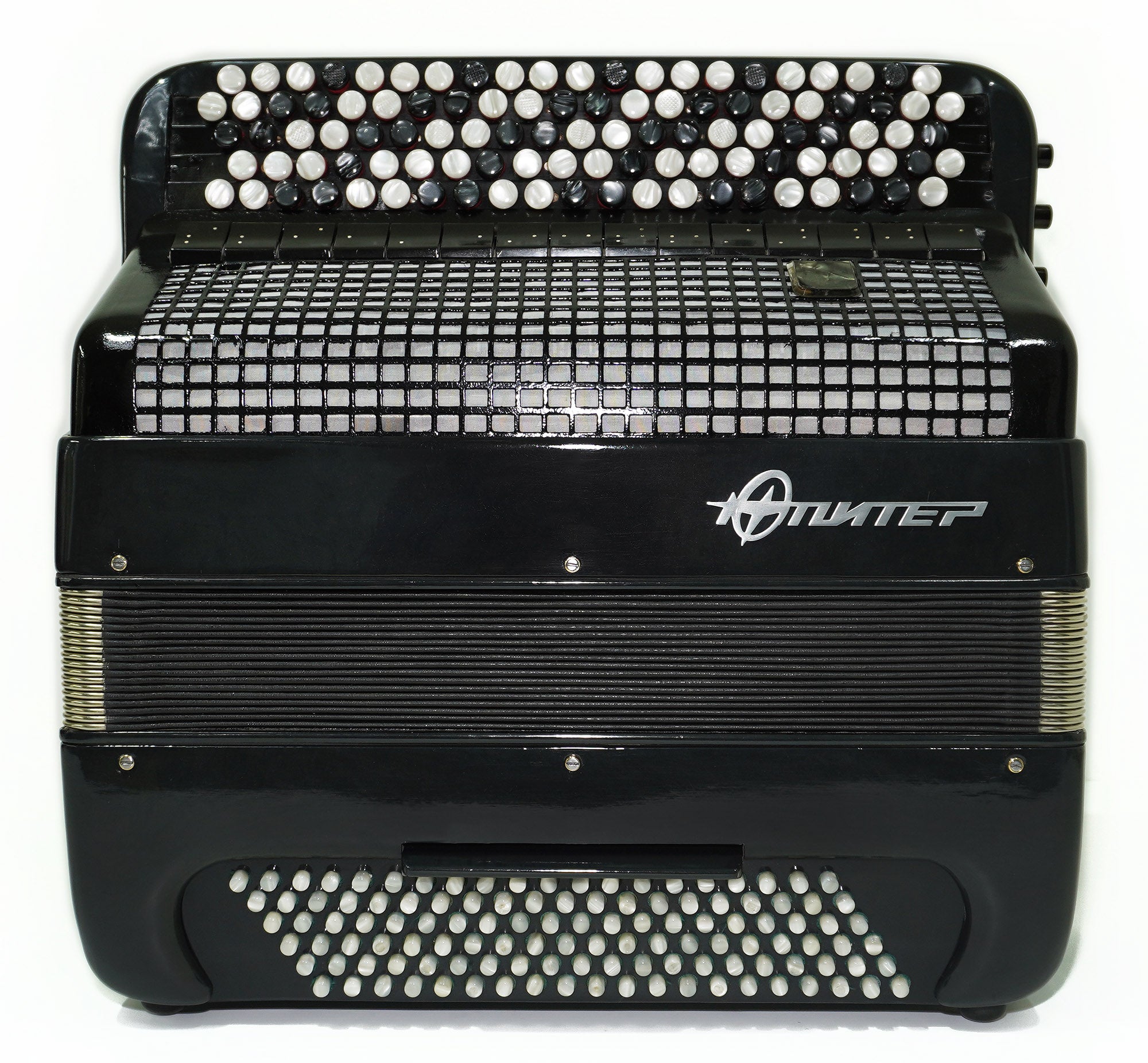 Bayan Jupiter Lux Russian Button Accordion Double Cassotto Converter Баян Юпитер 2213, The Best Concert Professional Bayan! Amazing Deep and Rich Sound!