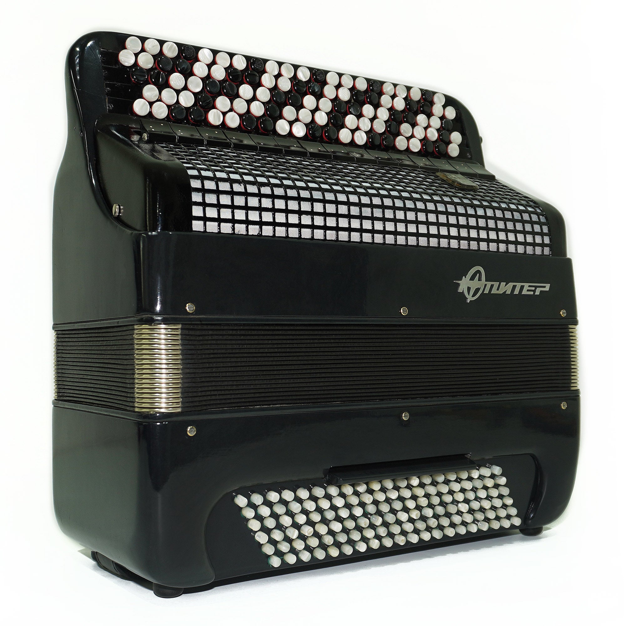 Bayan Jupiter Lux Russian Button Accordion Double Cassotto Converter Баян Юпитер 2213, The Best Concert Professional Bayan! Amazing Deep and Rich Sound!