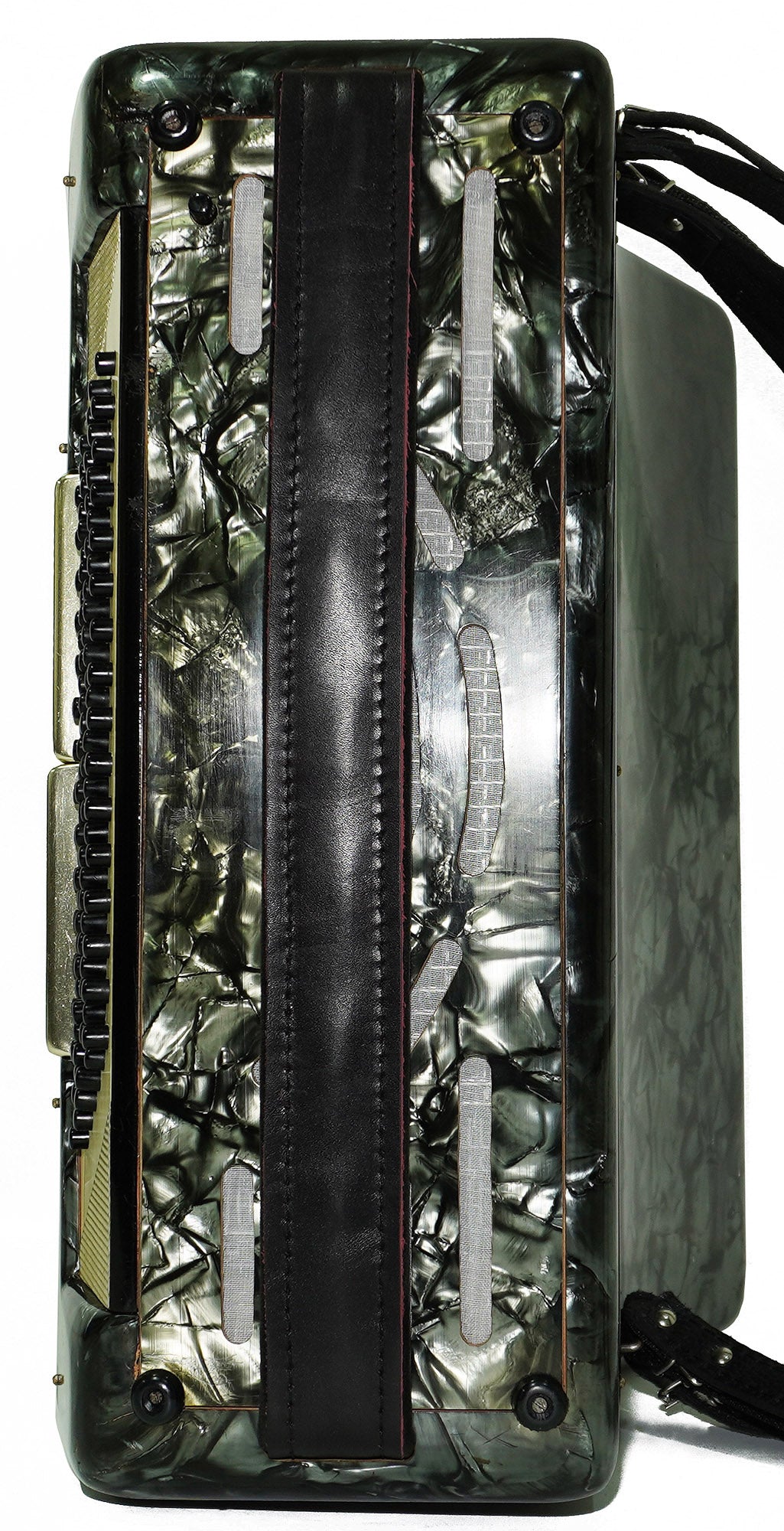 Original Barcarole Piano Accordion made in Germany New Straps Case 2226, Rich and Powerful sound, Concert Accordion for Adults