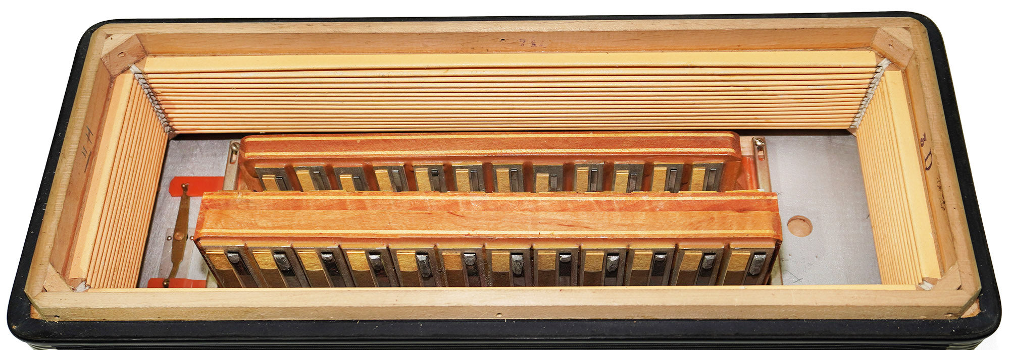 Original Barcarole Piano Accordion made in Germany New Straps Case 2226, Rich and Powerful sound, Concert Accordion for Adults