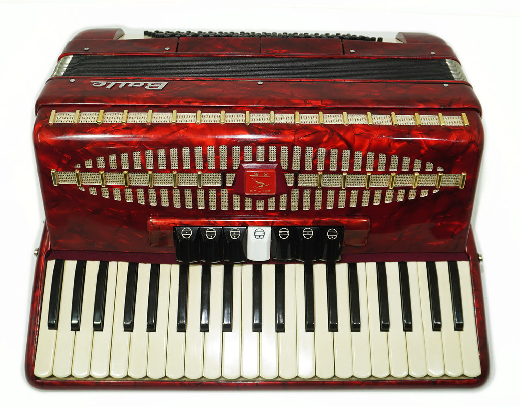 Baile 120 Bass Piano Accordion made in China Keyboard Acordian for Adults New Straps Case 2220, Rich and Beautiful Sound!