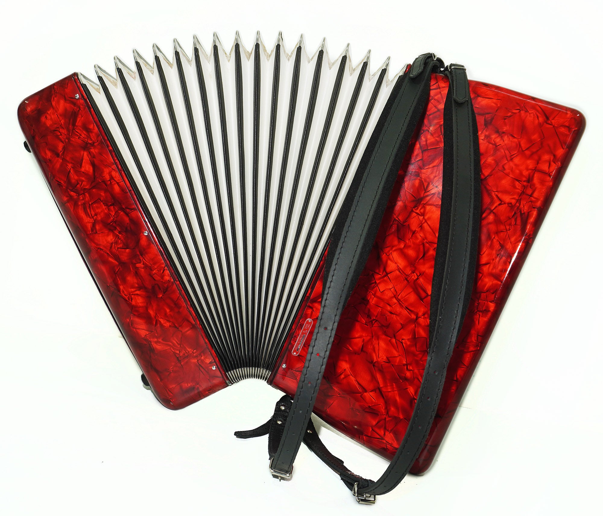 Baile 120 Bass Piano Accordion made in China Keyboard Acordian for Adults New Straps Case 2220, Rich and Beautiful Sound!