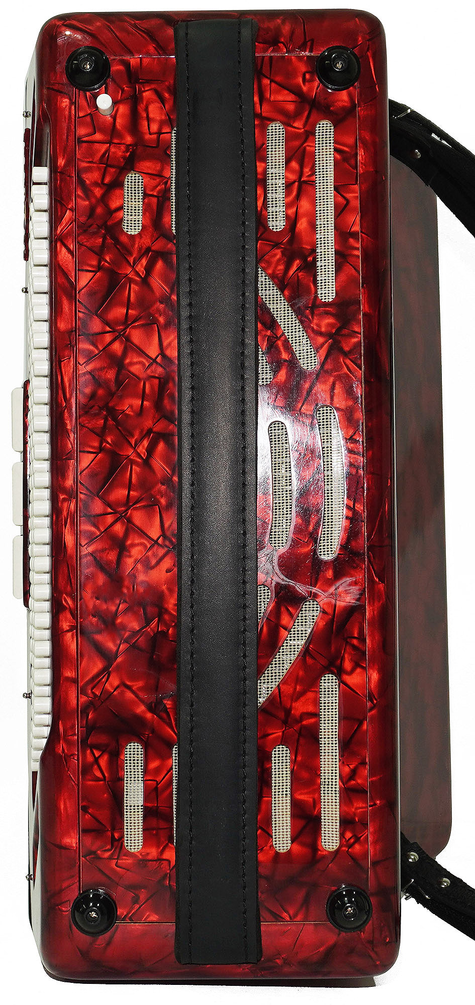 Barcarole Prominenz Piano Accordion made in Germany 120 Bass Buttons New Straps Case 2230, Rich and Bright sound, Concert Accordion for Adults