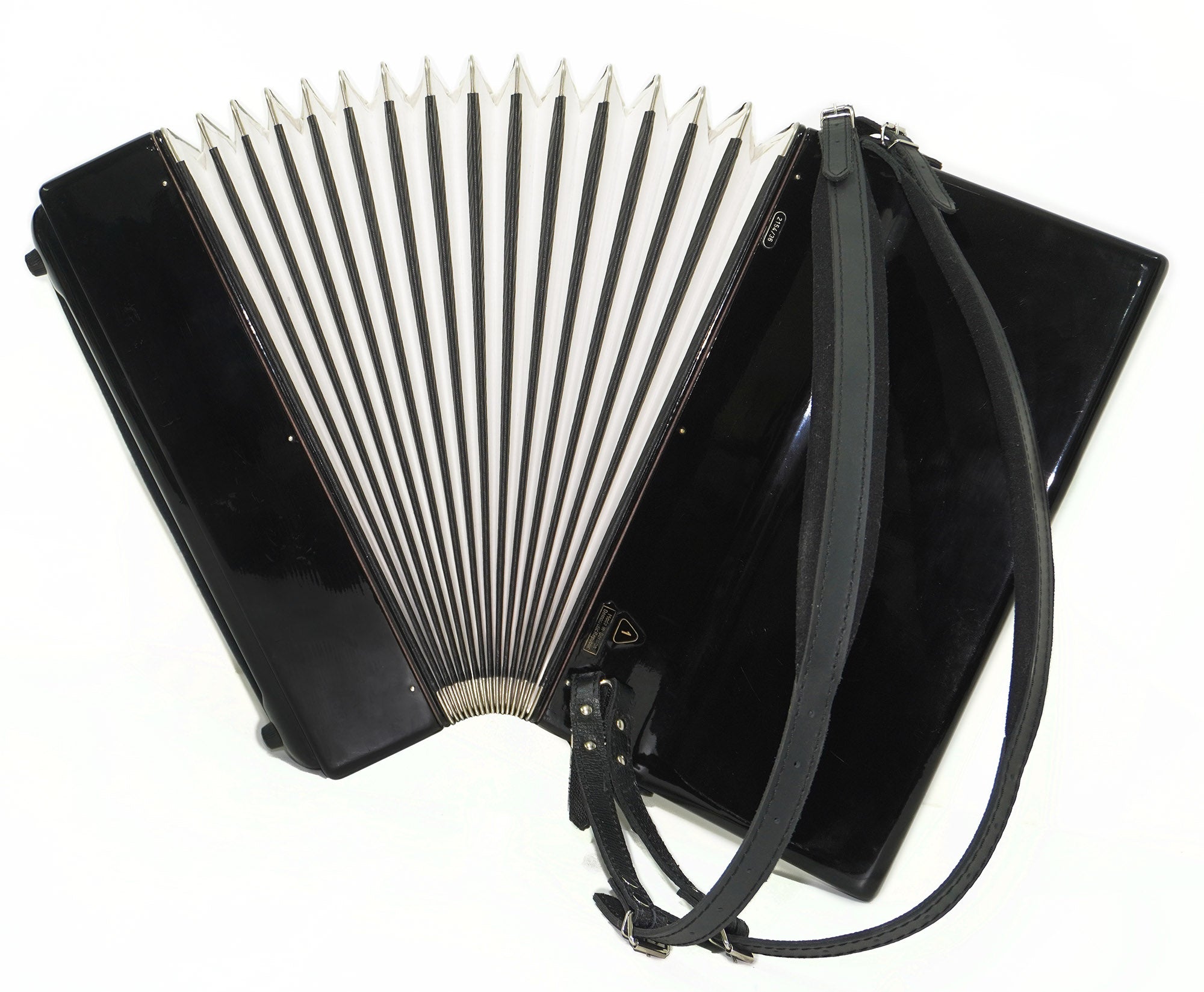 Royal Standard Silvana Accordion made in Germany 96 Bass Piano Acordeon for Adults 2236 incl. New Straps, Case, Weltmeister, Beautiful Quality Sound!