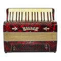 Vintage Rauner Ramona Akkordeon, 80 Bass Leichtes Pianoakkordeon, hergestellt in Deutschland, neue Riemen 2310, heller und satter Klang.