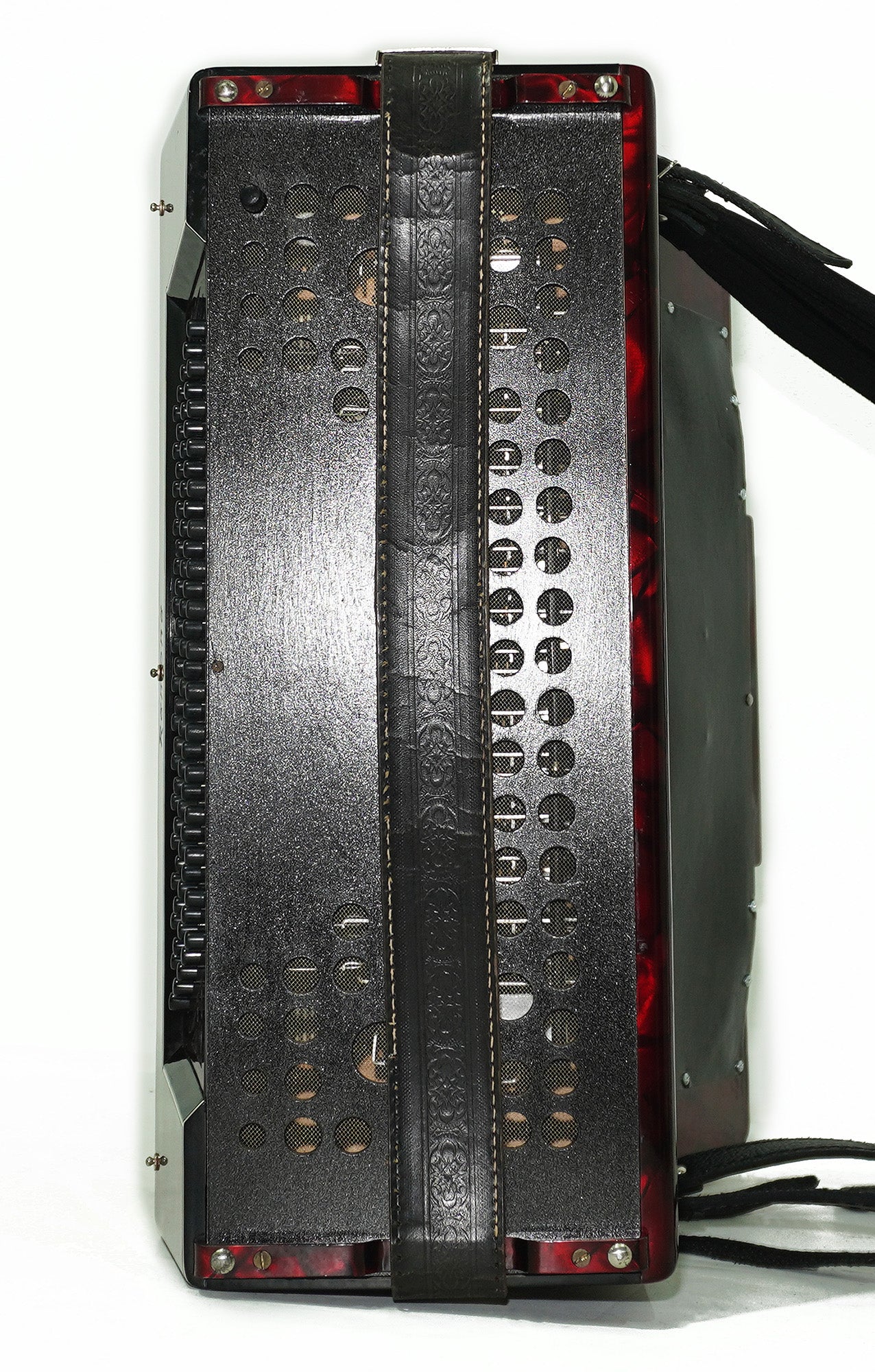 Vintage Rauner Ramona Accordion, 80 Bass Lightweight Piano Accordion, made in Germany, New Straps 2310, Bright and Rich sound.