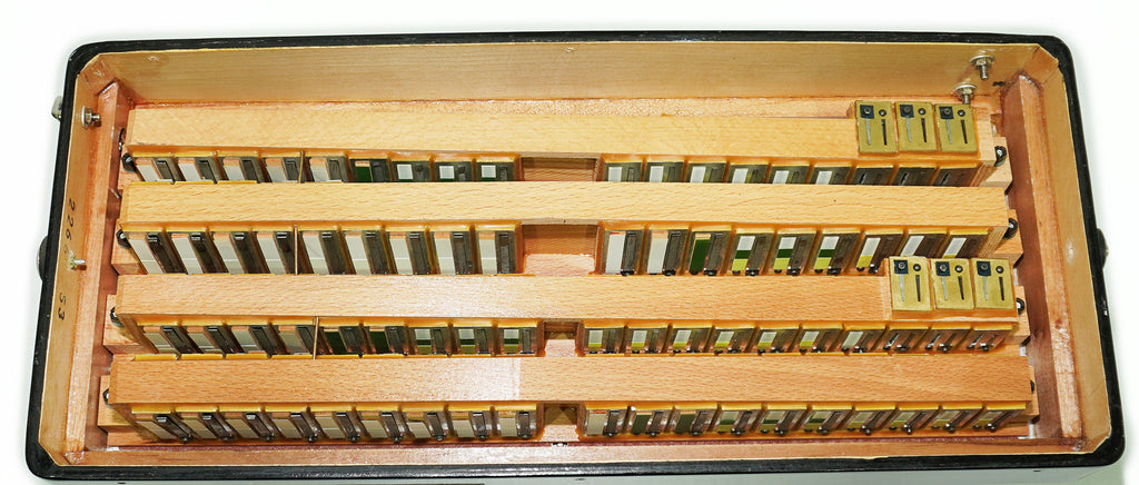 Royal Standard Silvana Accordion made in Germany Piano Acordian for Adults 2321 incl. New Straps, Case, Weltmeister, Gorgeous Sound!