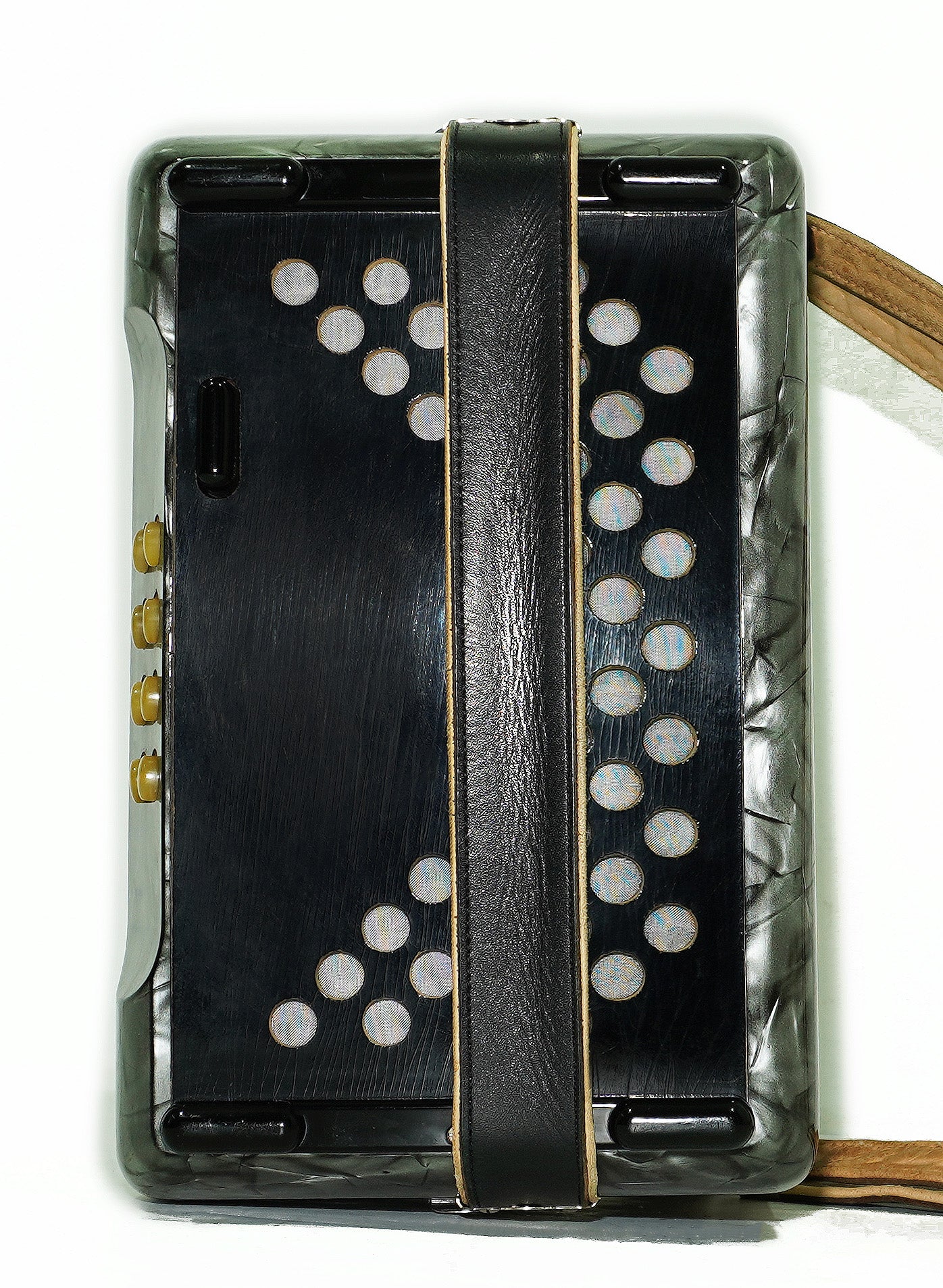Hohner Club llB Diatonic Squeezebox, German Button Accordion, Harmonika Original Straps 2334, Wonderful sound!