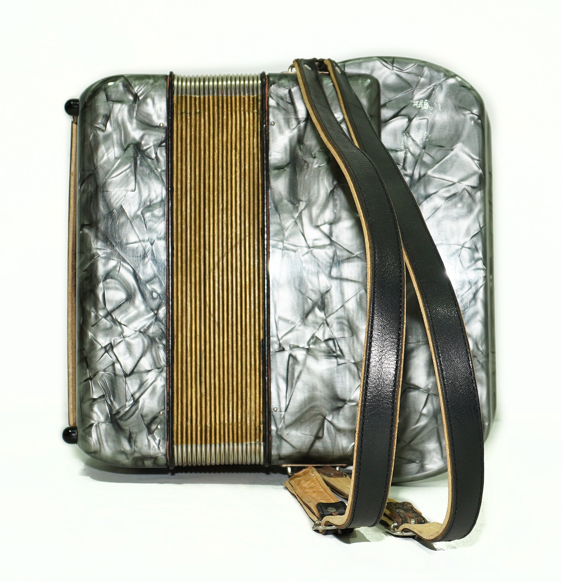 Hohner Club llB Diatonic Squeezebox, German Button Accordion, Harmonika Original Straps 2334, Wonderful sound!