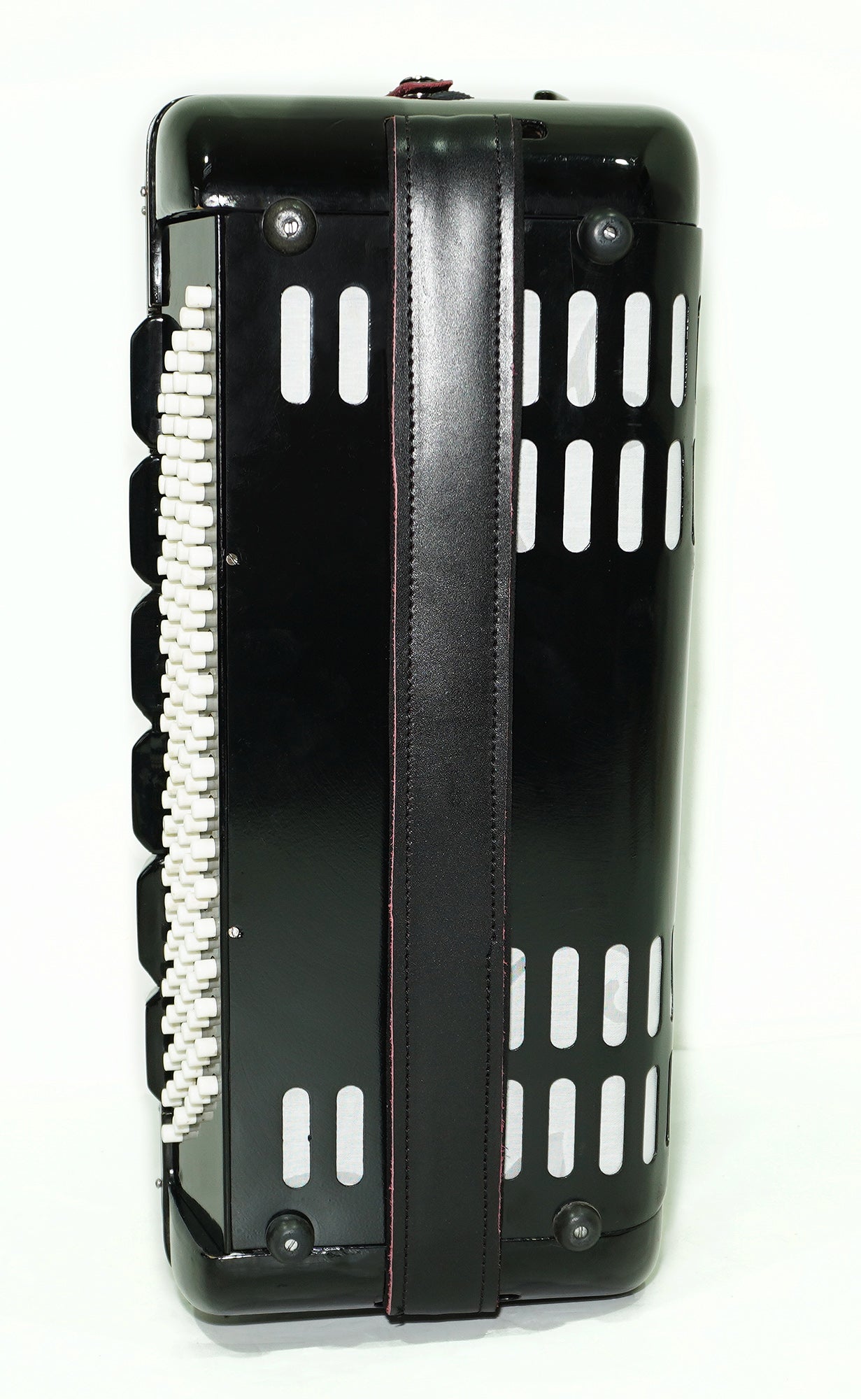 Lignatone Aida III Full Size Piano Accordion, made in Czechoslovakia, New Straps Case, 2350, Keyboard Accordion Instrument, Rich Beautiful sound.