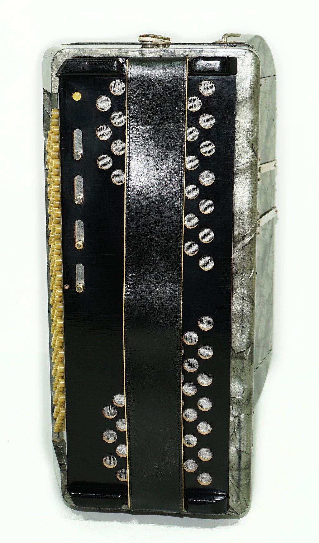 Hohner Fidelio VII, 5 Rows Button Accordion, made in Germany, Rare Original Bayan 2351, New Straps, Rich and Powerful Sound!