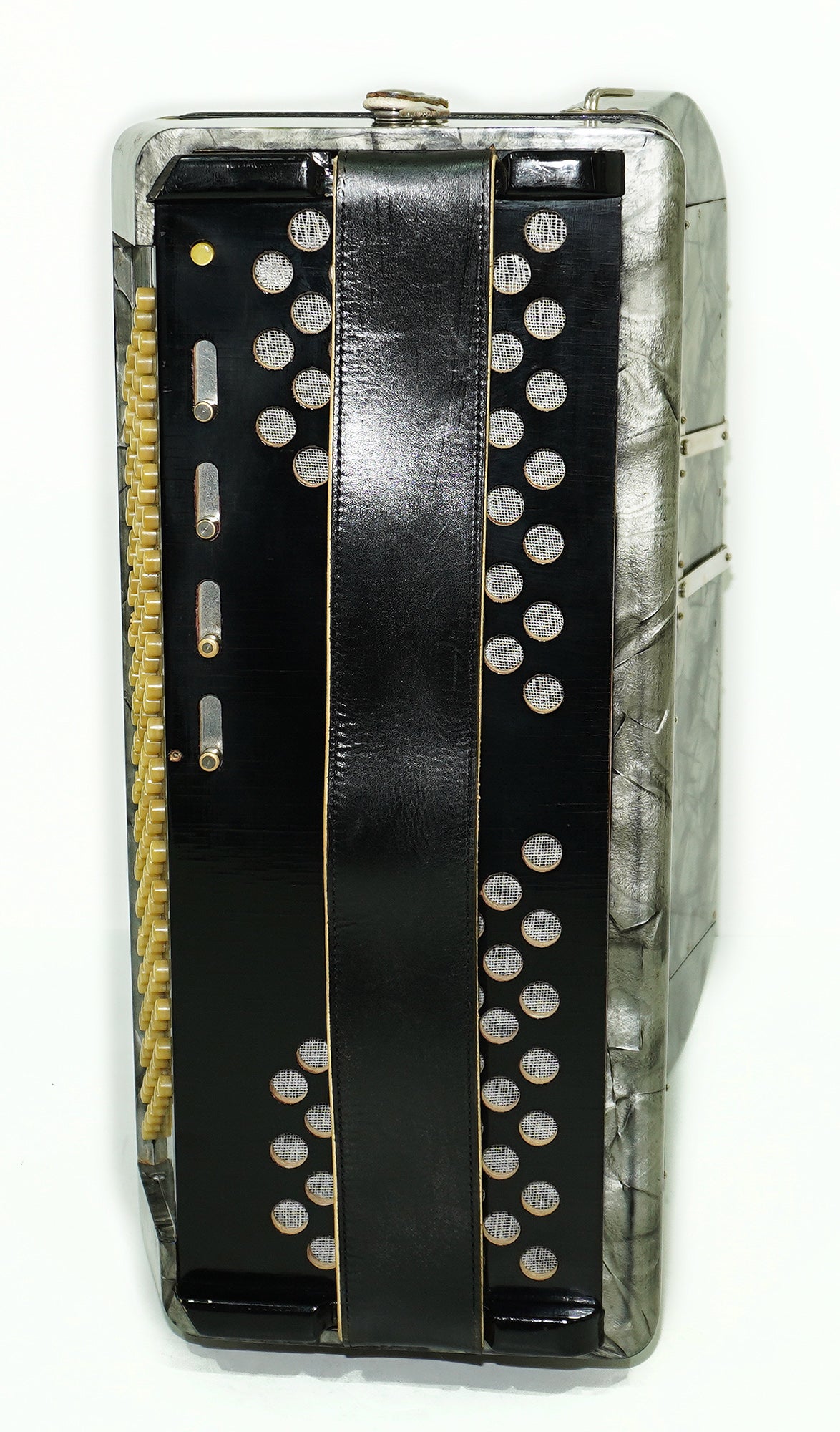 Hohner Fidelio VII, 5 Rows Button Accordion, made in Germany, Rare Original Bayan 2351, New Straps, Rich and Powerful Sound!