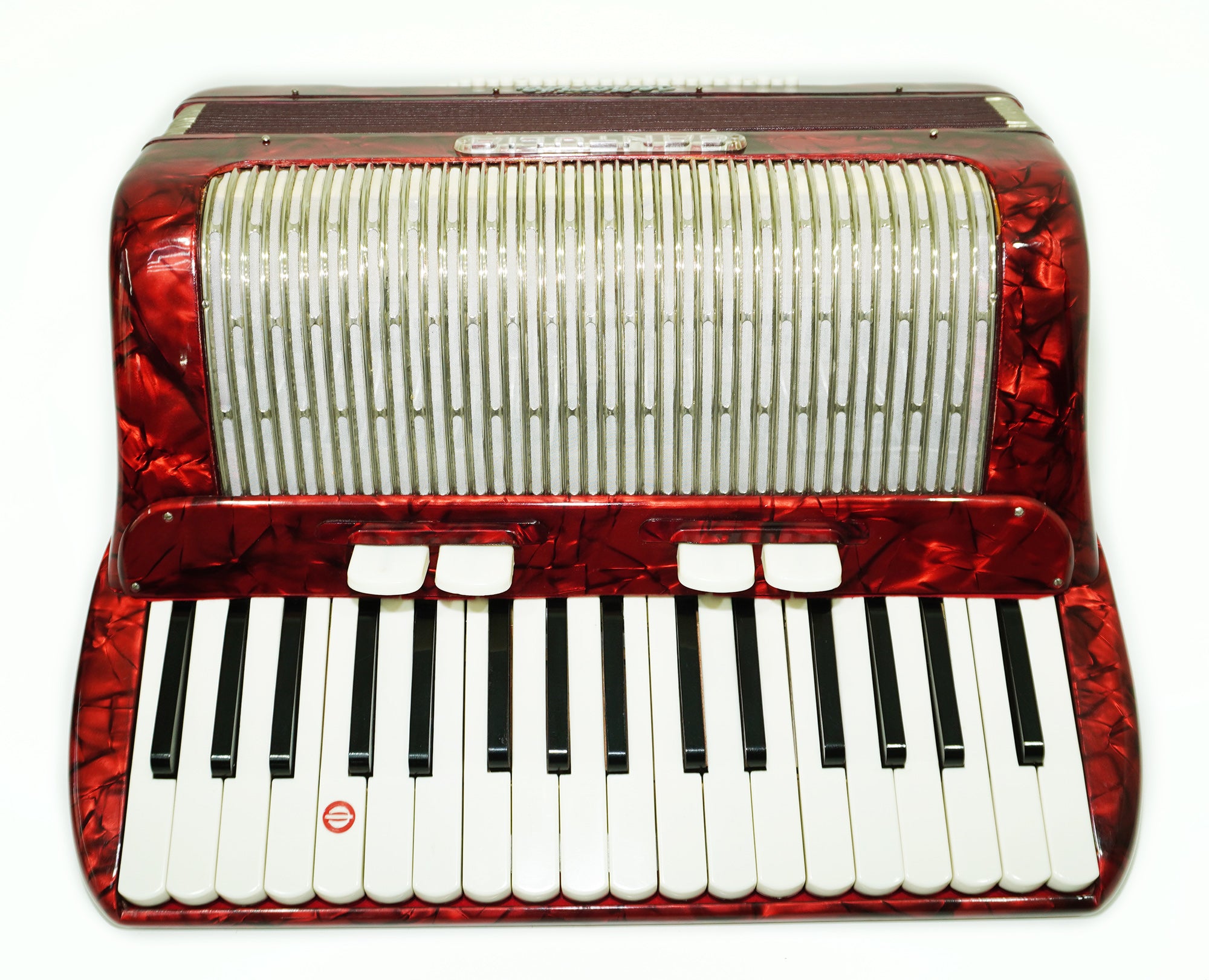 Perfect Cantulia Senorita 72 Bass Accordion, Rare Old German Piano Accordian, New Straps, 2367, Keyboard Accordion Instrument, Rich and Bright Sound